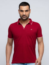 slim fit polo t shirt